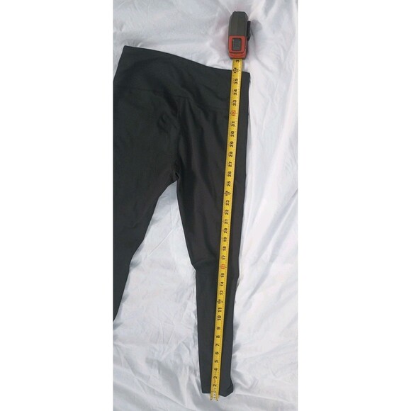 Land's End Black Small Leggings Base Layer Workout Stretch Pull On Pants Leisure - Picture 5 of 5